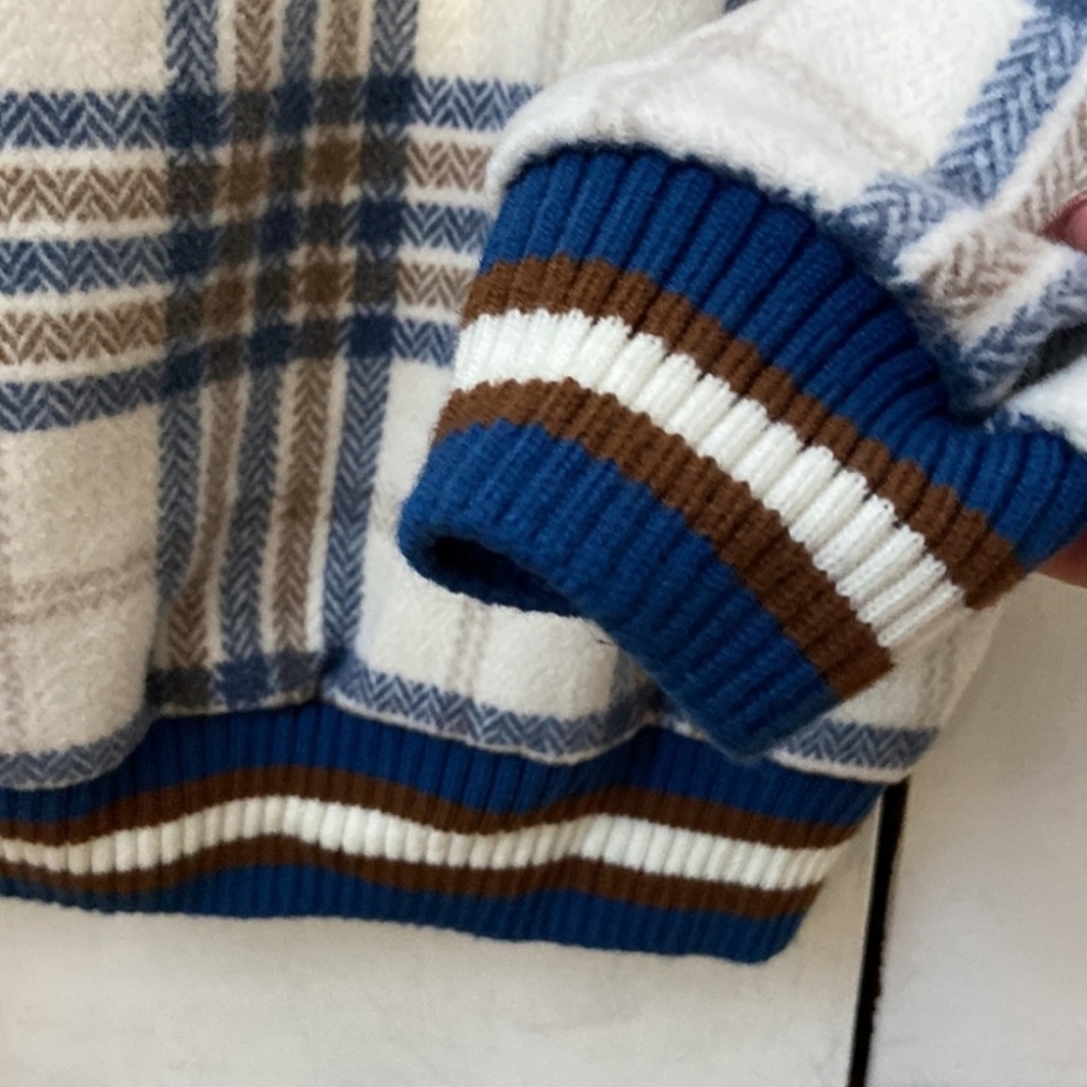 Checkered Sweater